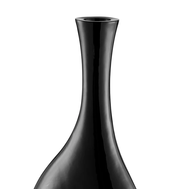 Trombone Vase – Large Black Sculpture by Satgart - Image 3